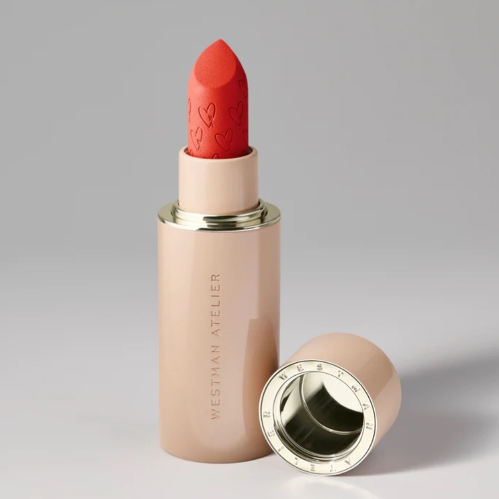 Westman Atelier  matte lipstick Suede .SHADE: le rouge . New
